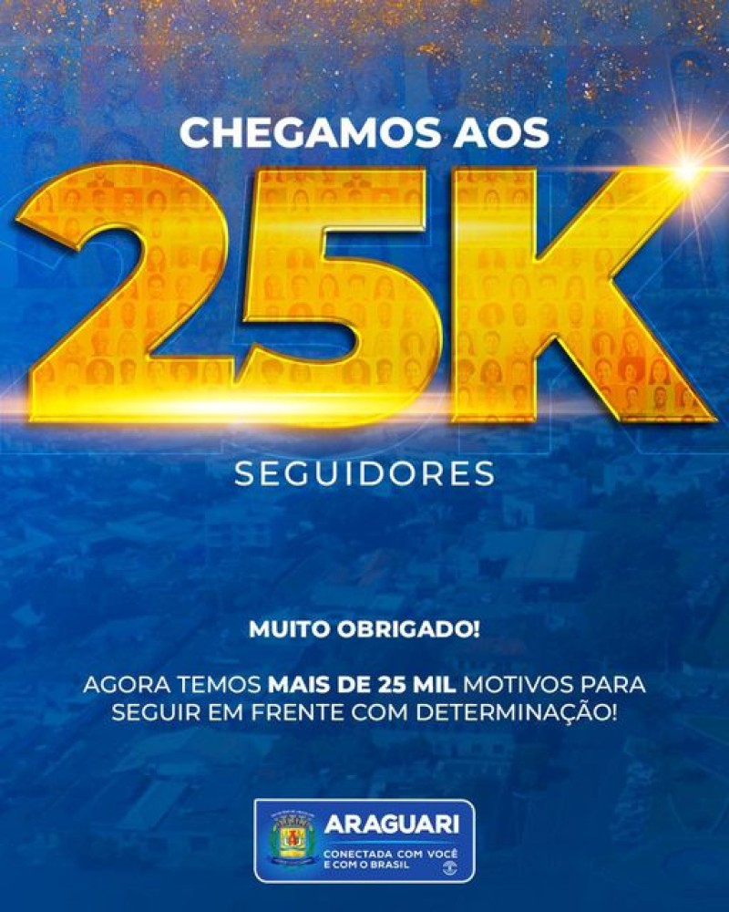 E hoje é dia de agradecer a Nossa Gente!