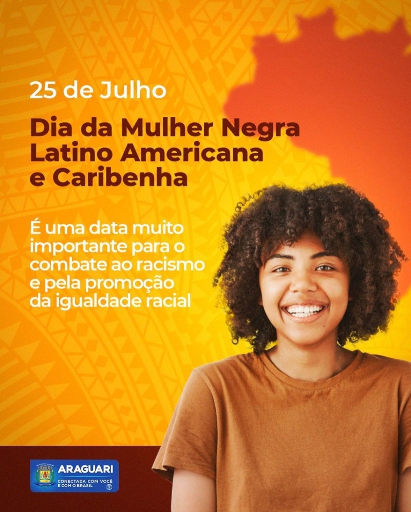 DIA DA MULHER NEGRA LATINO AMERICANA E CARIBENHA
