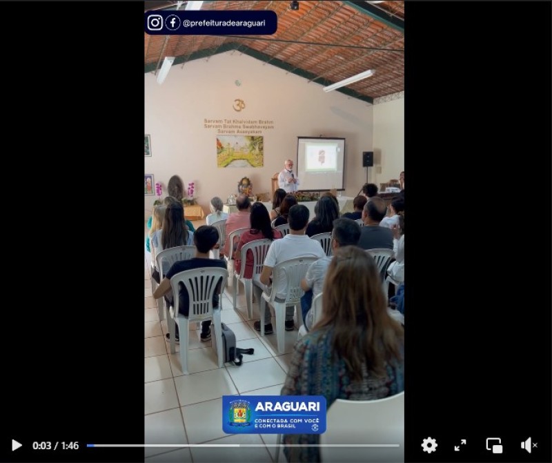 Secretaria de Saúde faz parceria importante com o Centro de Referência Ayuveda