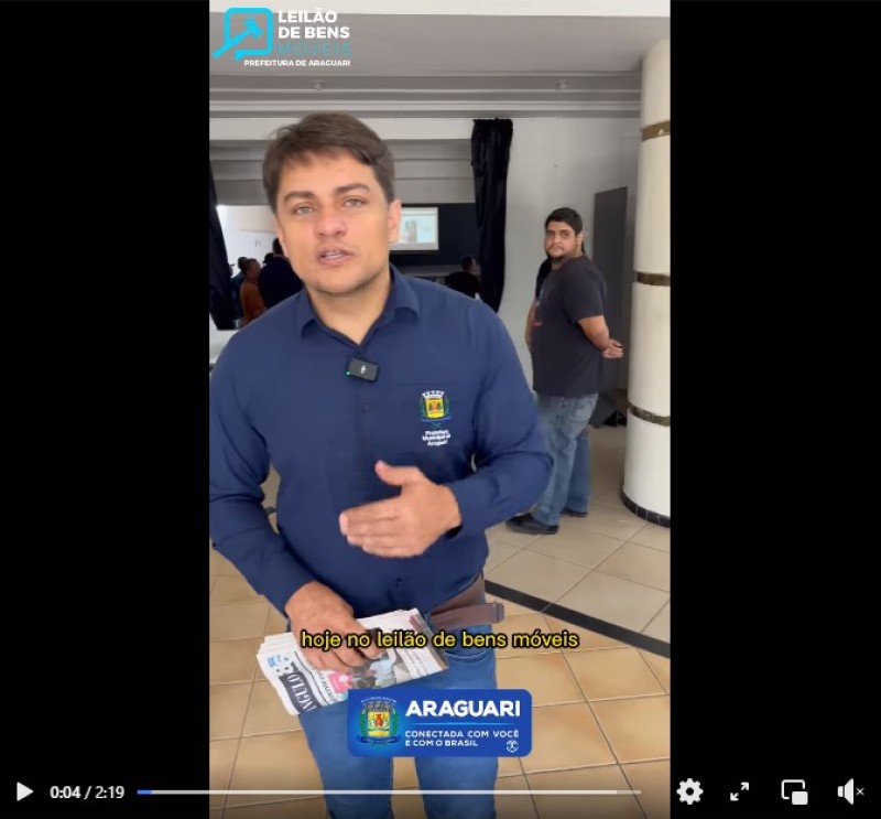 Leilão de Carros e Sucatas é sucesso com todos os lotes vendidos em Araguari