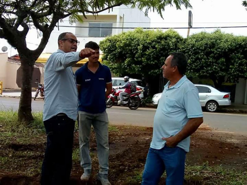 Equipe da Prefeitura visita as obras do Corredor Turístico