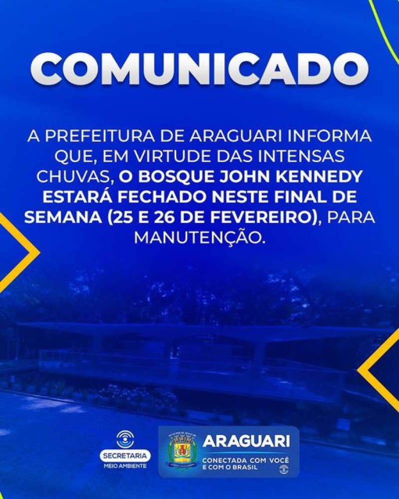 Prefeitura de Araguari: Comunicado