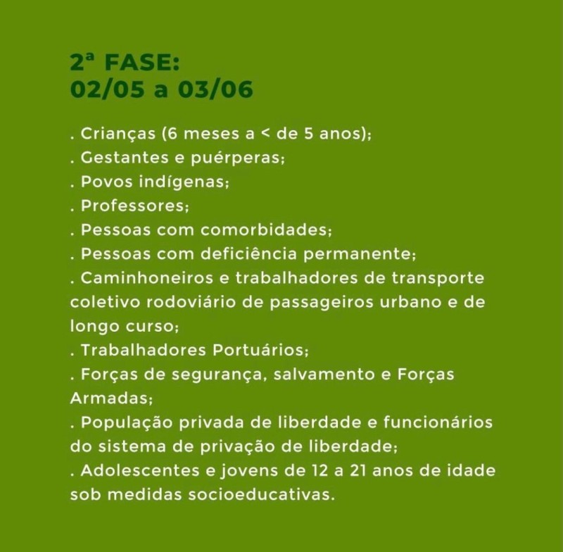 Prefeitura de Araguari inicia campanha de vacinação contra a Influenza ou Gripe