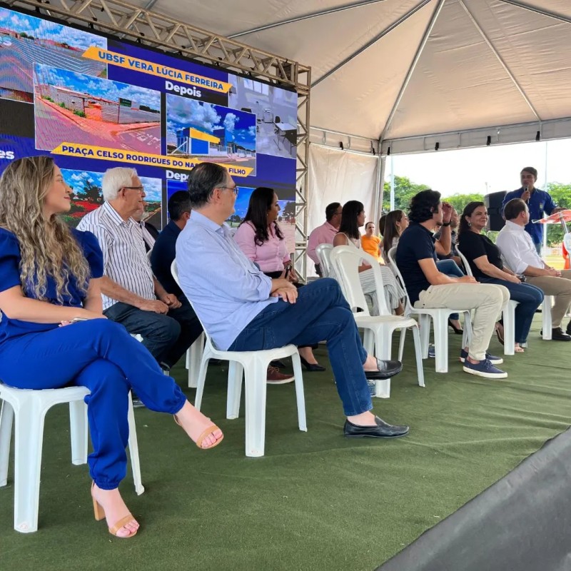 Prefeitura inaugura nova UBSF e nova praça no residencial Portal dos Ipês