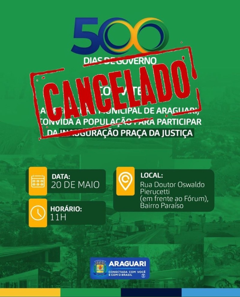 CANCELADO!