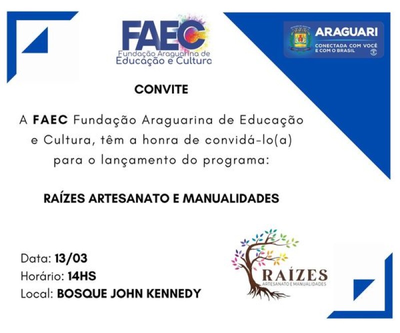Prefeitura de Araguari: Convite