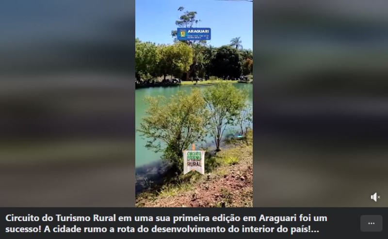 O Circuito do Turismo Rural em sua primeira edição em Araguari foi um sucesso!