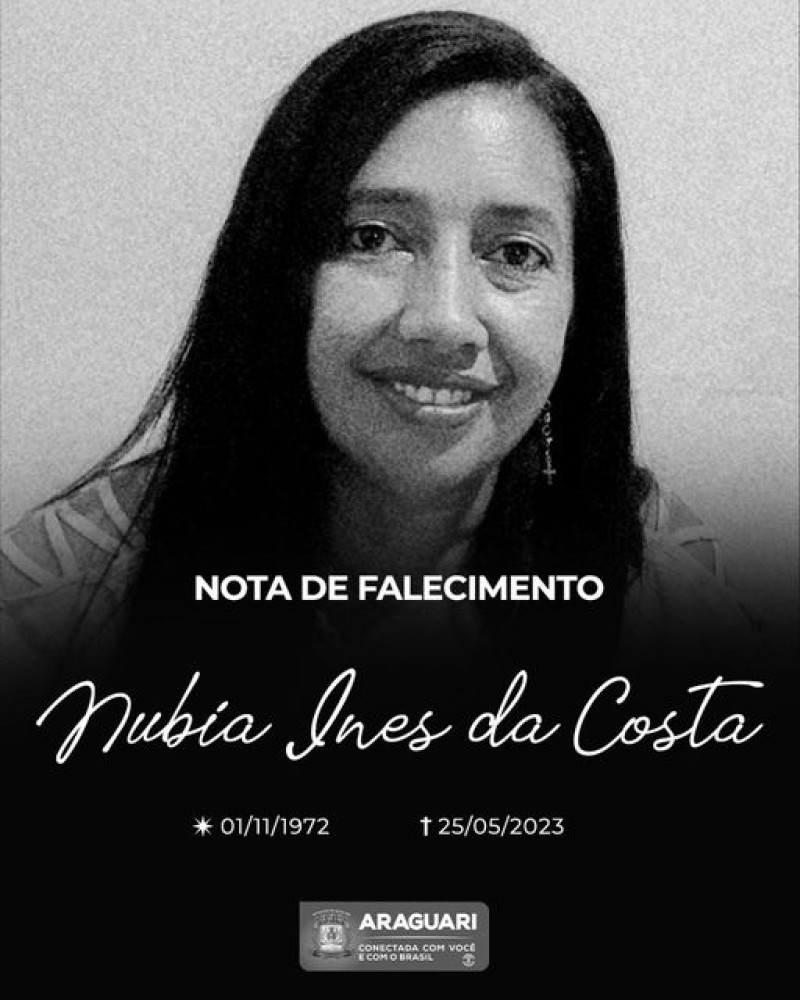 Nota de Falecimento