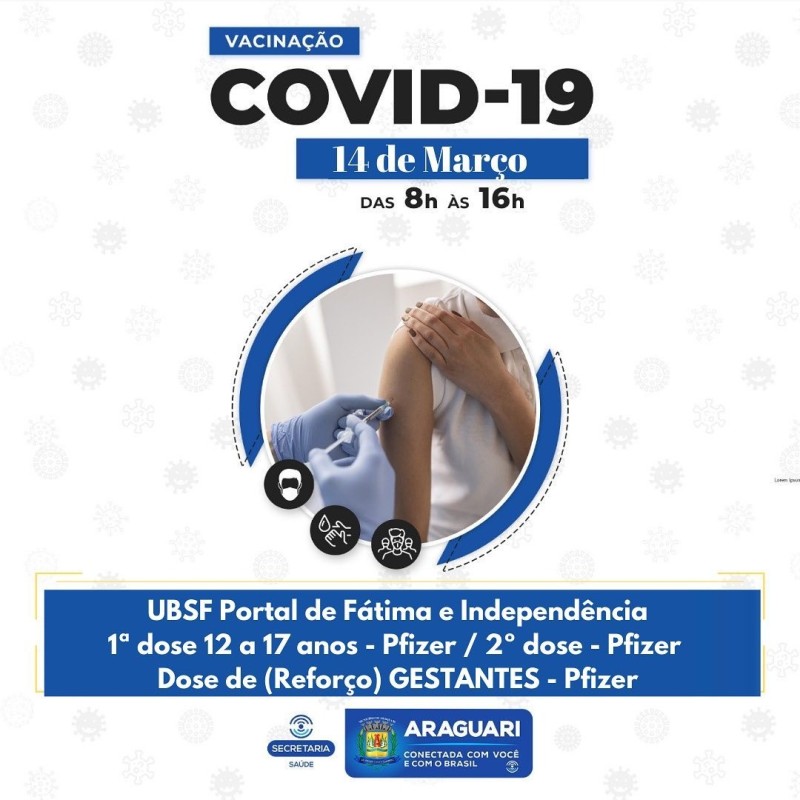 Vacinação 14 de Março