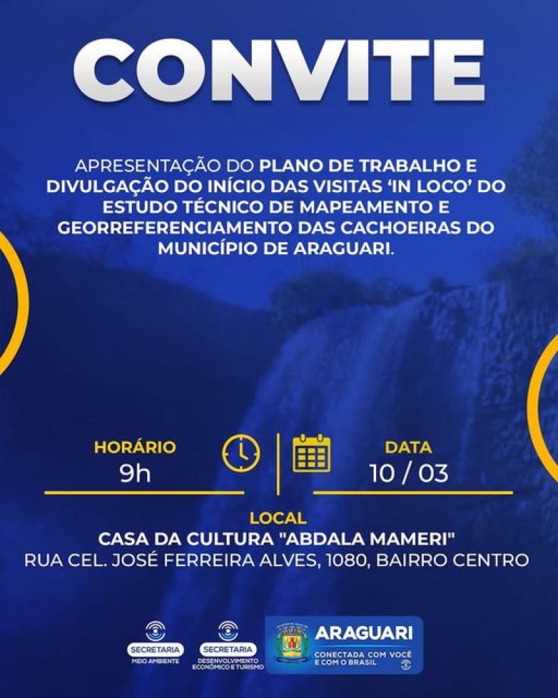 Prefeitura de Araguari: Convite