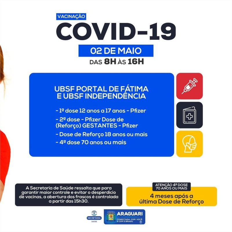 Vacinação 02 de Maio