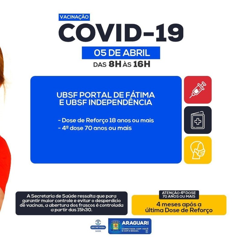 Vacinação 05 de Abril
