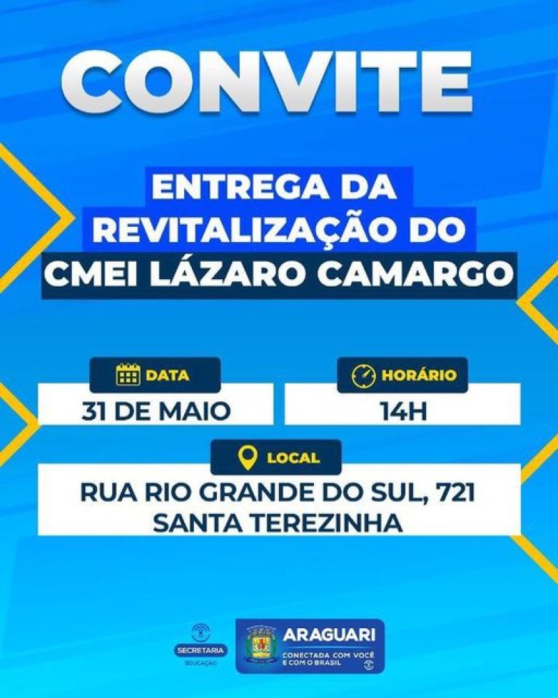 Prefeitura de Araguari: Convite