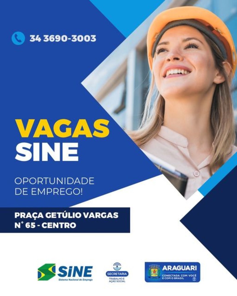 VAGAS SINE 13/12/2022