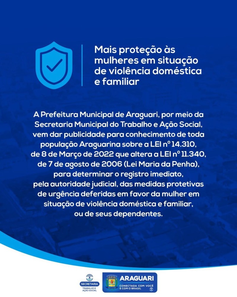 Governo sanciona Lei que amplia a proteção às mulheres em situação de violência doméstica