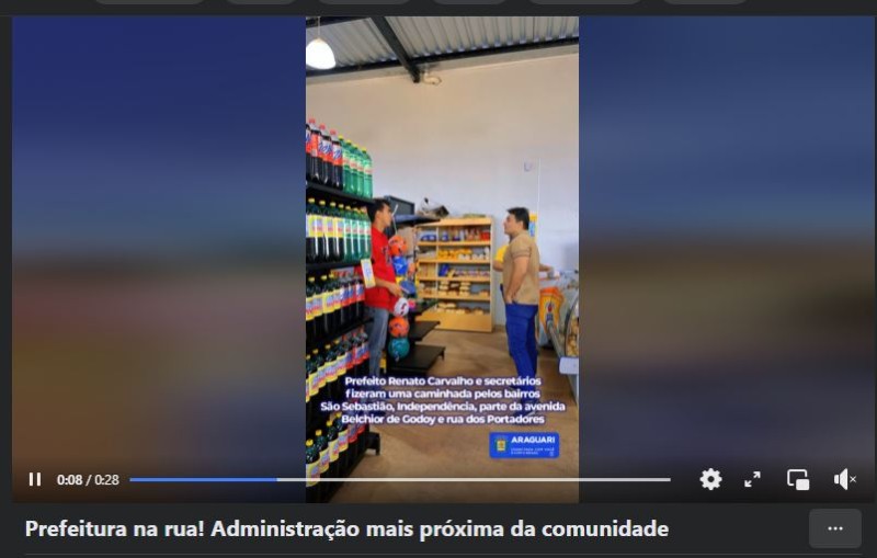 Prefeitura na rua! Administração mais próxima da comunidade 