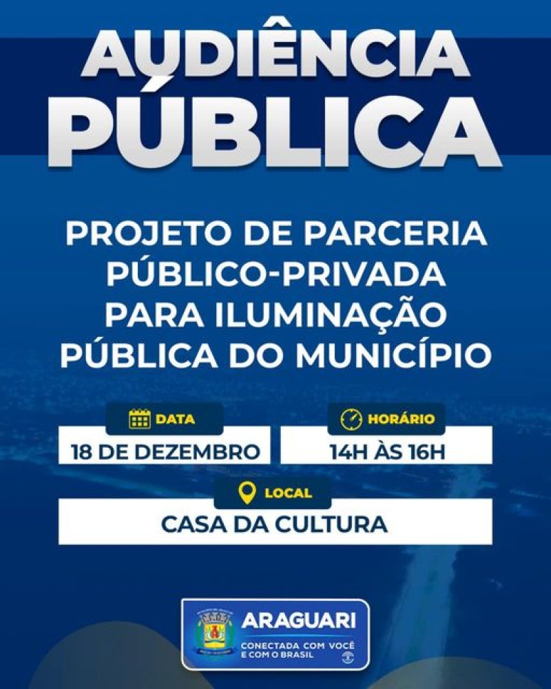 Prefeitura de Araguari: Convite