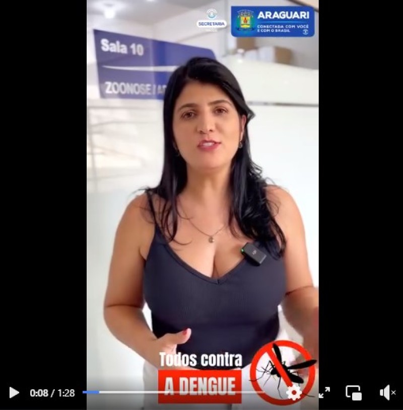 Prefeitura alerta população sobre o aumento de casos de Dengue em Araguari