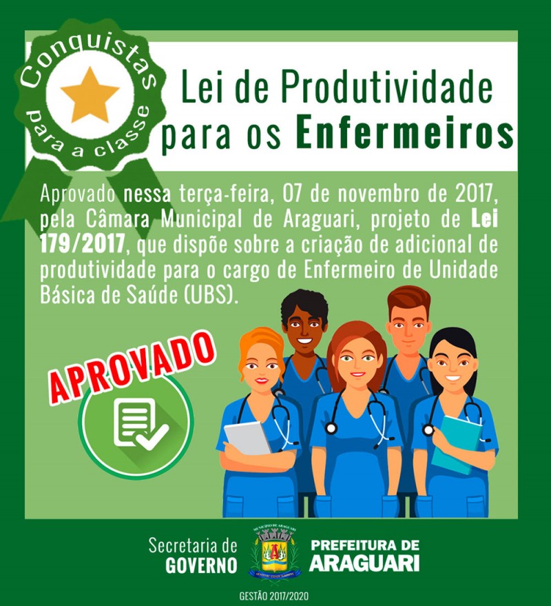 Produtividade é concedida às Equipes das Unidades Básicas de Saúde
