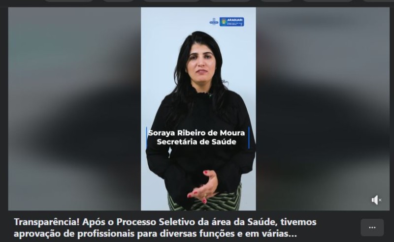 Transparência!