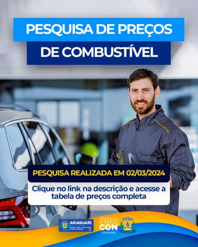 Pesquisa de Preços de Combustível