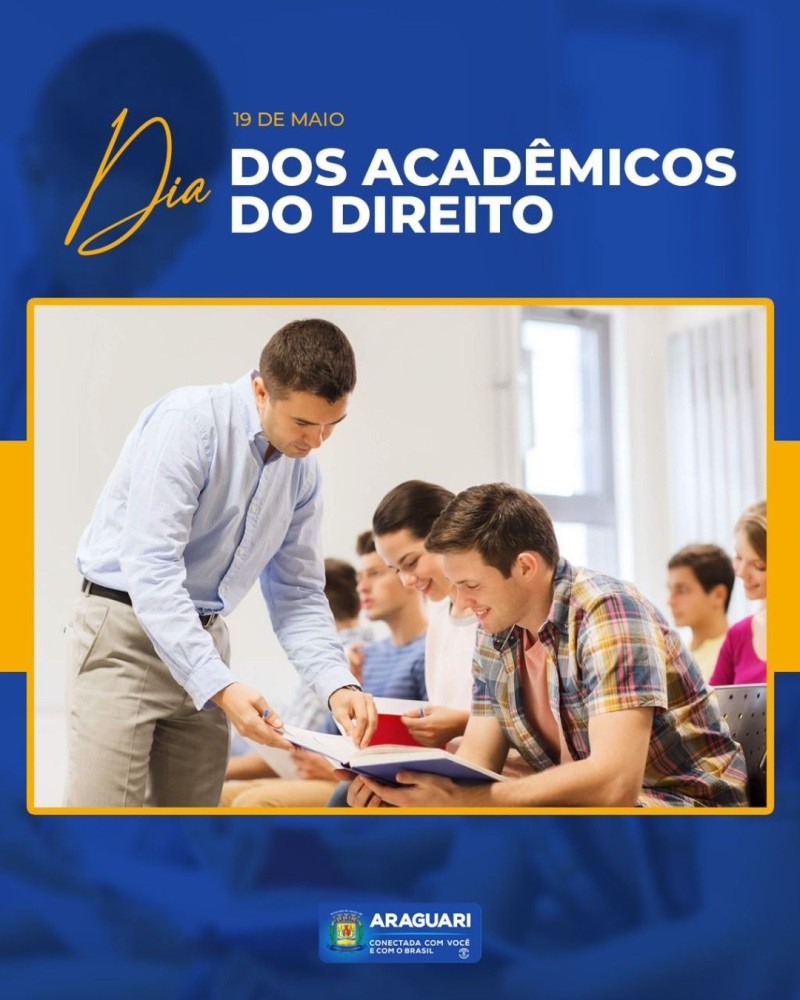 Parabéns a todos os estudantes de Direito de Araguari.