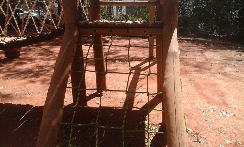 Parquinho do Bosque John Kennedy recebe melhorias